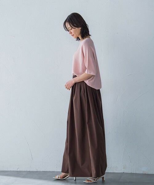 LAUTREAMONT / ロートレアモン ニット・セーター | ラメ入りホールガーメントVネックニット≪手洗い可能≫ | 詳細6