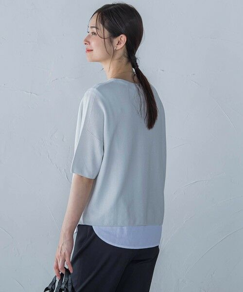 LAUTREAMONT / ロートレアモン ニット・セーター | ラメ入りホールガーメントVネックニット≪手洗い可能≫ | 詳細16