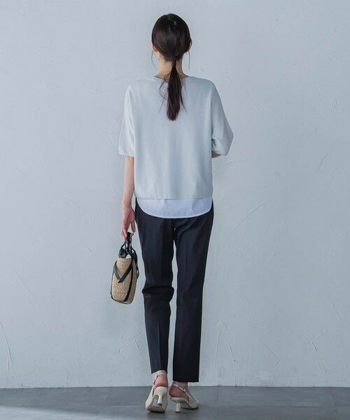 LAUTREAMONT / ロートレアモン ニット・セーター | ラメ入りホールガーメントVネックニット≪手洗い可能≫ | 詳細20