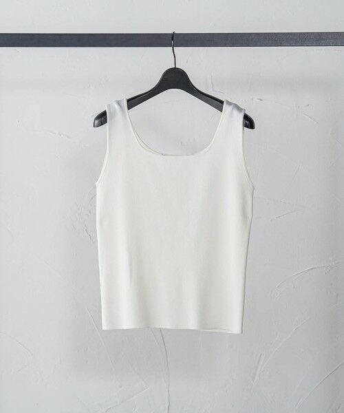 LAUTREAMONT / ロートレアモン キャミソール・チューブトップ | 【WEB限定】スクエアネックタンクトップ≪手洗い可能≫ | 詳細3