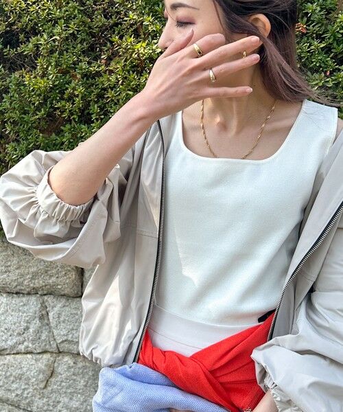 LAUTREAMONT/ロートレアモン 【WEB限定】ニットタンクトップ≪手洗い可能≫ ホワイト 9号 LAUTREAMONT/ロートレアモン 【WEB限定】ニットタンクトップ≪手洗い可能≫ ホワイト 9号