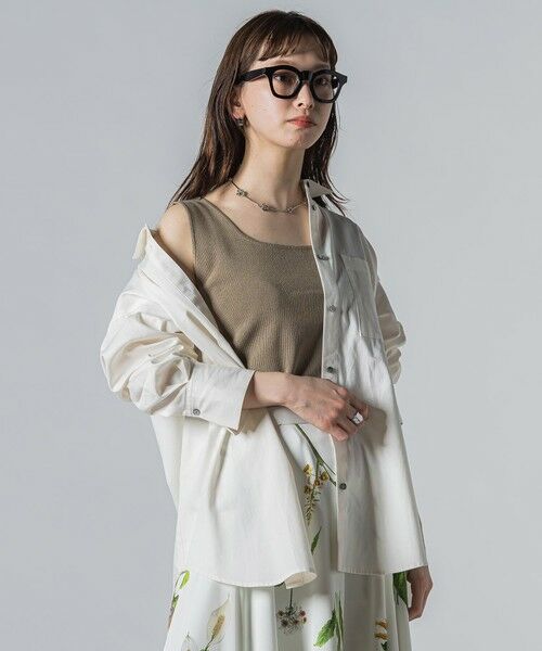 LAUTREAMONT / ロートレアモン キャミソール・チューブトップ | 【WEB限定】スクエアネックタンクトップ≪手洗い可能≫ | 詳細18