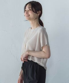 LAUTREAMONT / ロートレアモン ニット・セーター | ストレスフリーペーパーヤーンニット≪手洗い可能≫