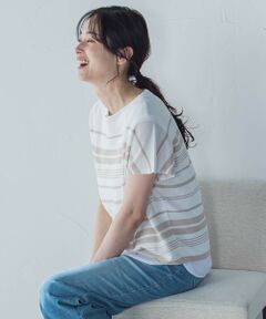 LAUTREAMONT / ロートレアモン ニット・セーター | ストレスフリーペーパーヤーンニット≪手洗い可能≫