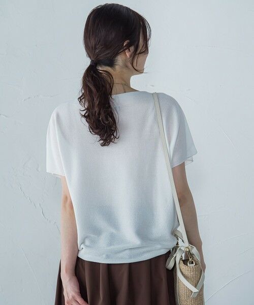 LAUTREAMONT / ロートレアモン ニット・セーター | ストレスフリーペーパーヤーンニット≪手洗い可能≫ | 詳細3