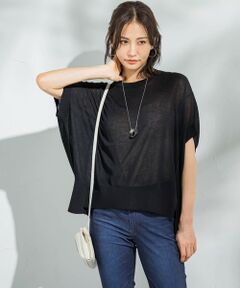 LAUTREAMONT / ロートレアモン ニット・セーター | 【WEB限定】リネンライクシアーニット≪手洗い可能≫