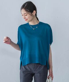 LAUTREAMONT - 新品タグ付き　ロートレアモン　blue fonce カシミヤニット LAUTREAMONT - 新品タグ付き ロートレアモン blue fonce