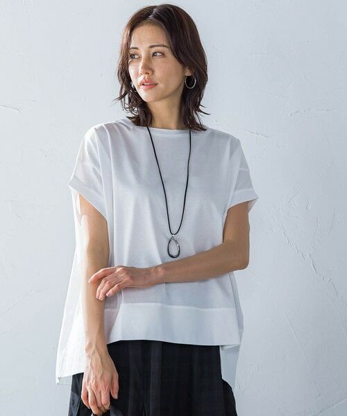 LAUTREAMONT / ロートレアモン ニット・セーター | 【WEB限定】リネンライクシアーニット≪手洗い可能≫ | 詳細3