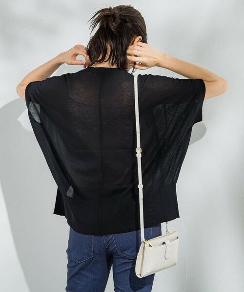 LAUTREAMONT / ロートレアモン ニット・セーター | 【WEB限定】リネンライクシアーニット≪手洗い可能≫ | 詳細8