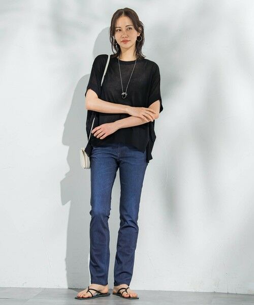 LAUTREAMONT / ロートレアモン ニット・セーター | 【WEB限定】リネンライクシアーニット≪手洗い可能≫ | 詳細10