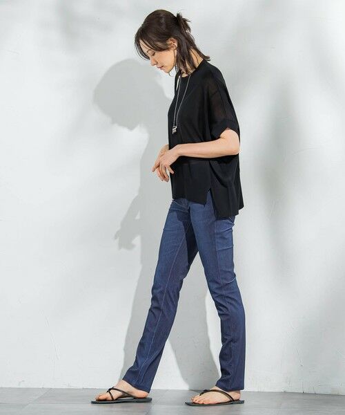 LAUTREAMONT / ロートレアモン ニット・セーター | 【WEB限定】リネンライクシアーニット≪手洗い可能≫ | 詳細11