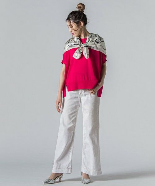 LAUTREAMONT / ロートレアモン ニット・セーター | 【WEB限定】リネンライクシアーニット≪手洗い可能≫ | 詳細14