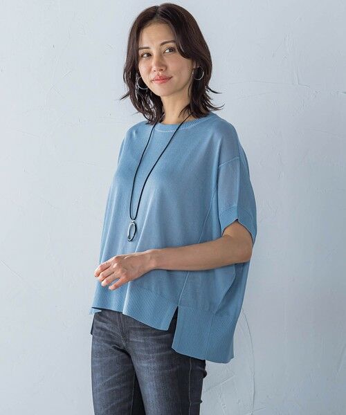 LAUTREAMONT / ロートレアモン ニット・セーター | 【WEB限定】リネンライクシアーニット≪手洗い可能≫ | 詳細23