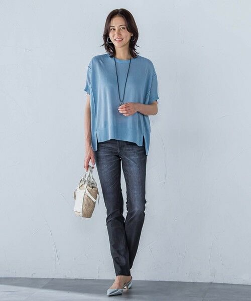 LAUTREAMONT / ロートレアモン ニット・セーター | 【WEB限定】リネンライクシアーニット≪手洗い可能≫ | 詳細25