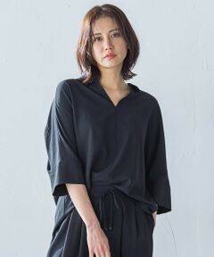 LAUTREAMONT / ロートレアモン シャツ・ブラウス | 【一部店舗限定販売】キレイ×リラックス スキッパーブラウス≪接触冷感/UV/洗濯機で洗える≫