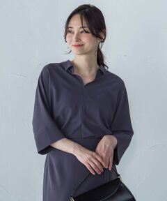 LAUTREAMONT / ロートレアモン シャツ・ブラウス | 【一部店舗限定販売】キレイ×リラックス スキッパーブラウス≪接触冷感/UV/洗濯機で洗える≫