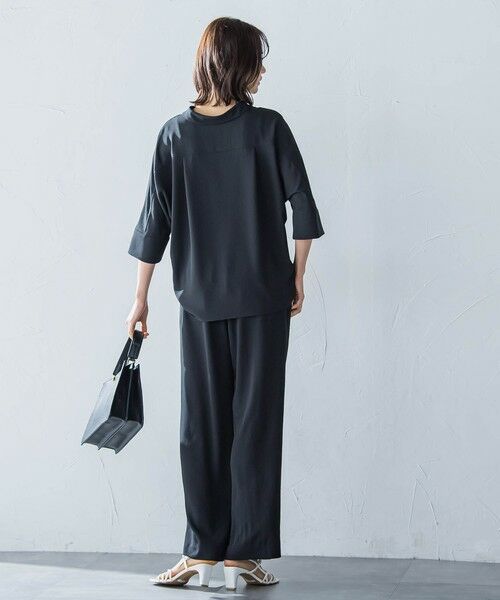 LAUTREAMONT / ロートレアモン シャツ・ブラウス | 【一部店舗限定販売】キレイ×リラックス スキッパーブラウス≪接触冷感/UV/洗濯機で洗える≫ | 詳細6