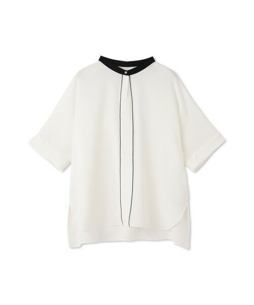 LAUTREAMONT / ロートレアモン シャツ・ブラウス | ジョーゼット配色ブラウス≪洗濯機で洗える≫ | 詳細1