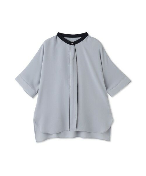 LAUTREAMONT / ロートレアモン シャツ・ブラウス | ジョーゼット配色ブラウス≪洗濯機で洗える≫ | 詳細15