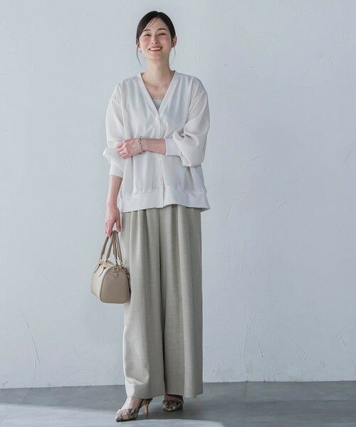 LAUTREAMONT / ロートレアモン カーディガン・ボレロ | 【一部店舗限定販売】フィネスボイルカーディガン≪洗濯機で洗える≫ | 詳細5