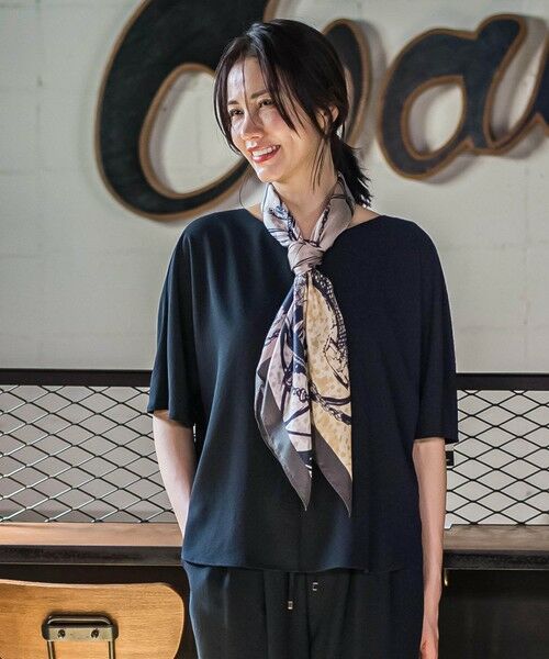 LAUTREAMONT / ロートレアモン シャツ・ブラウス | キレイ×リラックス ハーフスリーブブラウス≪接触冷感/UV/洗濯機で洗える≫ | 詳細6