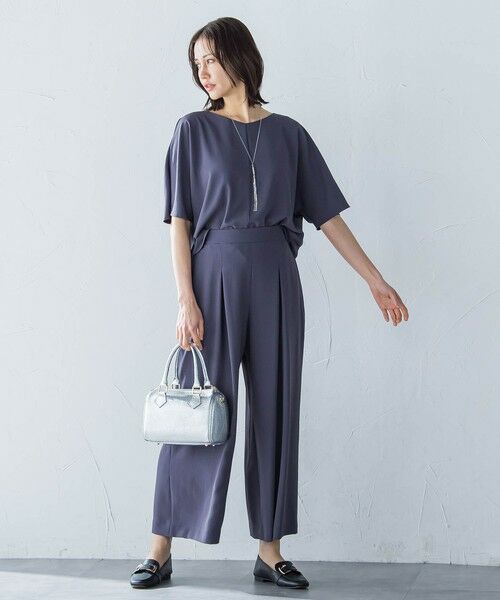 LAUTREAMONT / ロートレアモン シャツ・ブラウス | キレイ×リラックス ハーフスリーブブラウス≪接触冷感/UV/洗濯機で洗える≫ | 詳細22