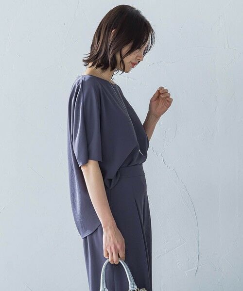 LAUTREAMONT / ロートレアモン シャツ・ブラウス | キレイ×リラックス ハーフスリーブブラウス≪接触冷感/UV/洗濯機で洗える≫ | 詳細29