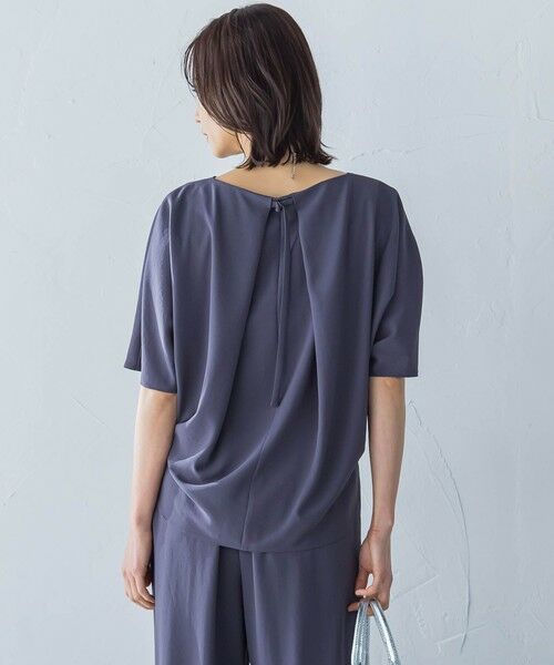 LAUTREAMONT / ロートレアモン シャツ・ブラウス | キレイ×リラックス ハーフスリーブブラウス≪接触冷感/UV/洗濯機で洗える≫ | 詳細30