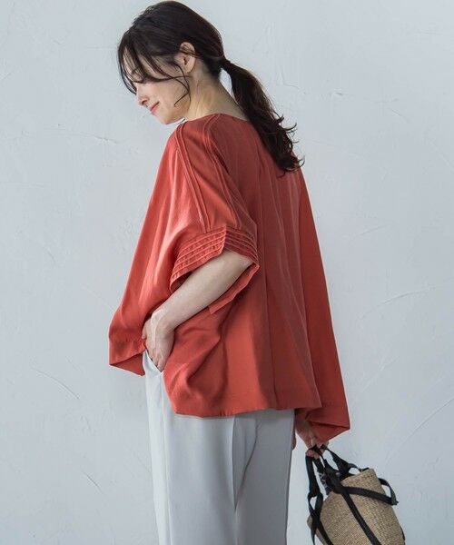 LAUTREAMONT / ロートレアモン シャツ・ブラウス | 【一部店舗限定販売】タック袖エアリーブラウス≪手洗い可能≫ | 詳細2