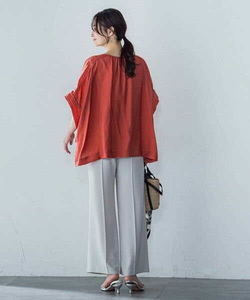 LAUTREAMONT / ロートレアモン シャツ・ブラウス | 【一部店舗限定販売】タック袖エアリーブラウス≪手洗い可能≫ | 詳細5