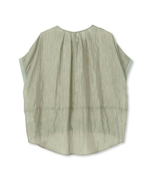 LAUTREAMONT / ロートレアモン シャツ・ブラウス | 【一部店舗限定販売】シャイニーシアーコンビプルオーバー≪手洗い可能≫ | 詳細13