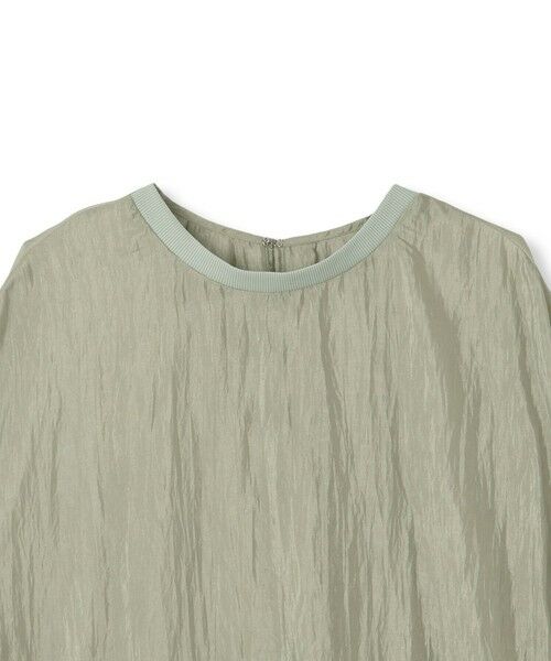 LAUTREAMONT / ロートレアモン シャツ・ブラウス | 【一部店舗限定販売】シャイニーシアーコンビプルオーバー≪手洗い可能≫ | 詳細14