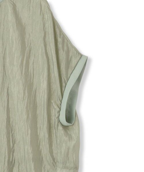 LAUTREAMONT / ロートレアモン シャツ・ブラウス | 【一部店舗限定販売】シャイニーシアーコンビプルオーバー≪手洗い可能≫ | 詳細15