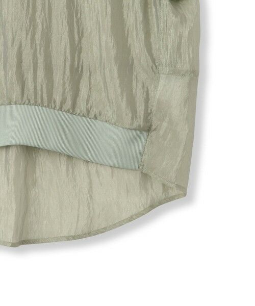 LAUTREAMONT / ロートレアモン シャツ・ブラウス | 【一部店舗限定販売】シャイニーシアーコンビプルオーバー≪手洗い可能≫ | 詳細16