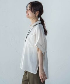 LAUTREAMONT / ロートレアモン シャツ・ブラウス | 【一部店舗限定販売】ミニマルシャツライクプルオーバー≪手洗い可能≫