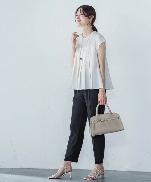 LAUTREAMONT / ロートレアモン シャツ・ブラウス | 【一部店舗限定販売】フロントタックフレンチブラウス≪手洗い可能≫ | 詳細7