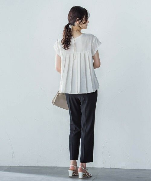 LAUTREAMONT / ロートレアモン シャツ・ブラウス | 【一部店舗限定販売】フロントタックフレンチブラウス≪手洗い可能≫ | 詳細8