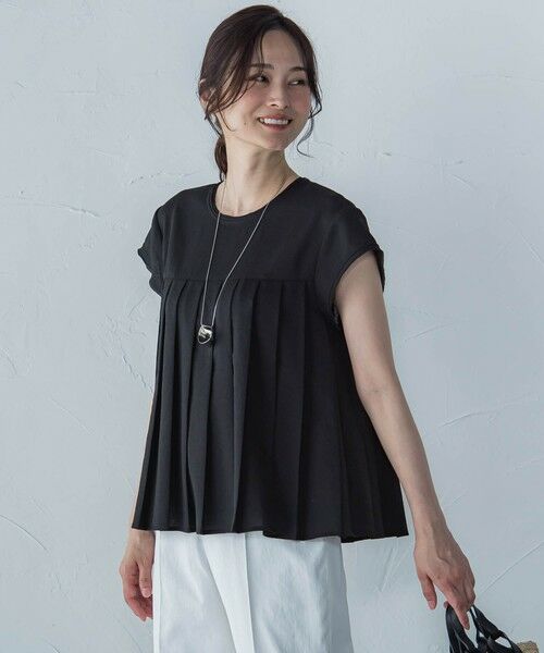 LAUTREAMONT / ロートレアモン シャツ・ブラウス | 【一部店舗限定販売】フロントタックフレンチブラウス≪手洗い可能≫ | 詳細15