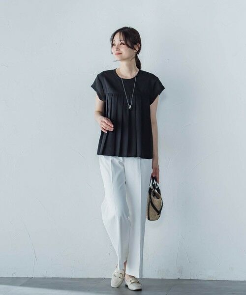 LAUTREAMONT / ロートレアモン シャツ・ブラウス | 【一部店舗限定販売】フロントタックフレンチブラウス≪手洗い可能≫ | 詳細10