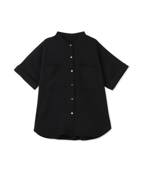 LAUTREAMONT / ロートレアモン シャツ・ブラウス | キレイ×リラックス バンドカラーブラウス≪接触冷感/UV/洗濯機で洗える≫ | 詳細1