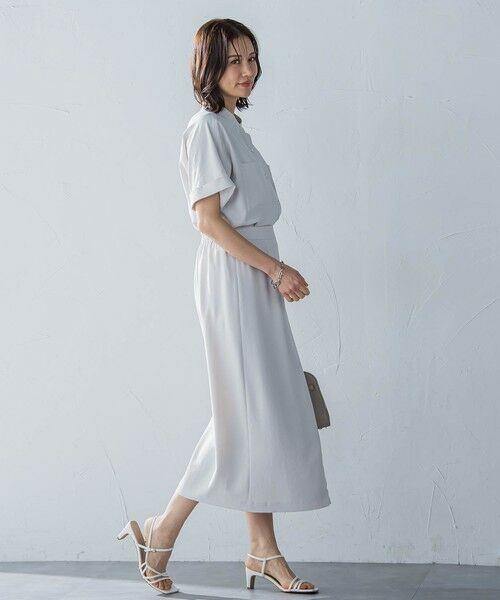 LAUTREAMONT / ロートレアモン シャツ・ブラウス | キレイ×リラックス バンドカラーブラウス≪接触冷感/UV/洗濯機で洗える≫ | 詳細9