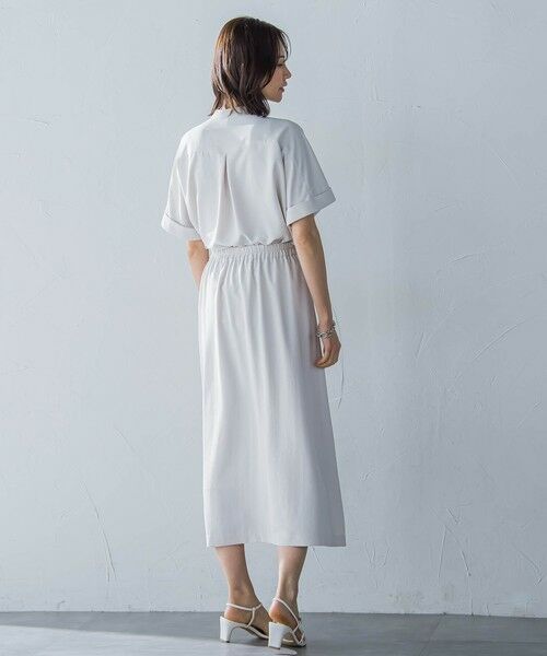 LAUTREAMONT / ロートレアモン シャツ・ブラウス | キレイ×リラックス バンドカラーブラウス≪接触冷感/UV/洗濯機で洗える≫ | 詳細10