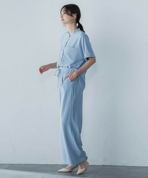 LAUTREAMONT / ロートレアモン シャツ・ブラウス | キレイ×リラックス バンドカラーブラウス≪接触冷感/UV/洗濯機で洗える≫ | 詳細17