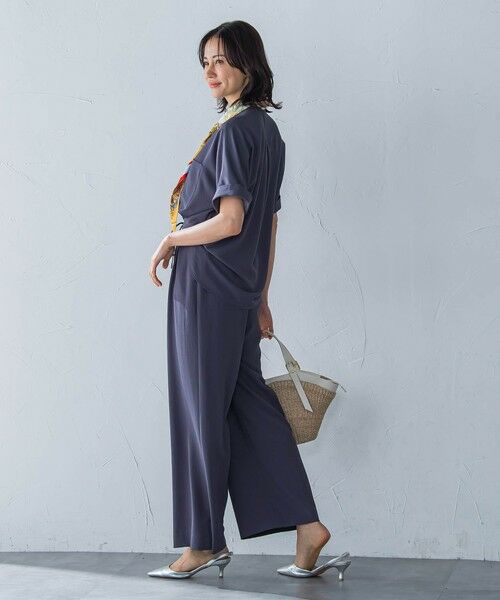 LAUTREAMONT / ロートレアモン シャツ・ブラウス | キレイ×リラックス バンドカラーブラウス≪接触冷感/UV/洗濯機で洗える≫ | 詳細21