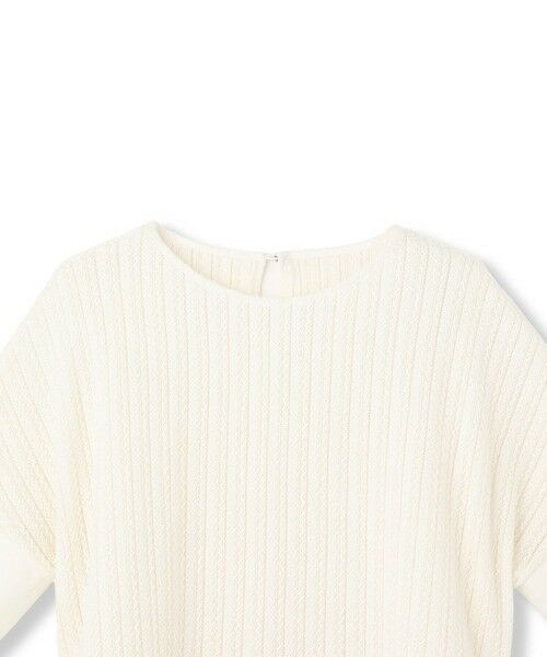 LAUTREAMONT / ロートレアモン シャツ・ブラウス | 綿麻ラッセル5分袖ブラウス≪手洗い可能≫ | 詳細7