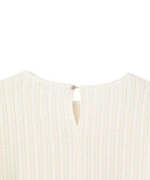 LAUTREAMONT / ロートレアモン シャツ・ブラウス | 綿麻ラッセル5分袖ブラウス≪手洗い可能≫ | 詳細8