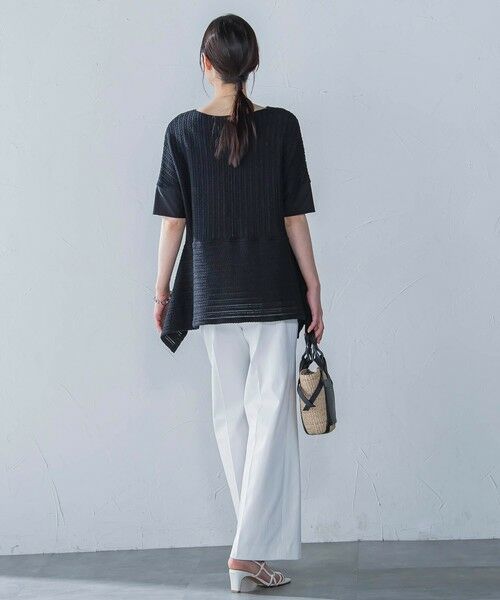 LAUTREAMONT / ロートレアモン シャツ・ブラウス | 綿麻ラッセル5分袖ブラウス≪手洗い可能≫ | 詳細15