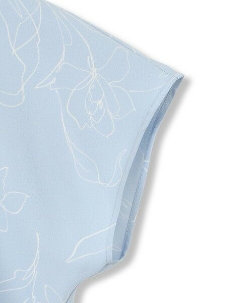 LAUTREAMONT / ロートレアモン シャツ・ブラウス | ラインフラワープリントブラウス≪洗濯機で洗える≫ | 詳細7