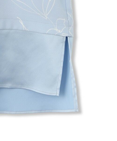 LAUTREAMONT / ロートレアモン シャツ・ブラウス | ラインフラワープリントブラウス≪洗濯機で洗える≫ | 詳細8