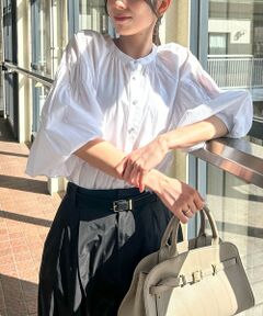 LAUTREAMONT / ロートレアモン シャツ・ブラウス | 【WEB限定】コットンボイルブラウス≪手洗い可能≫